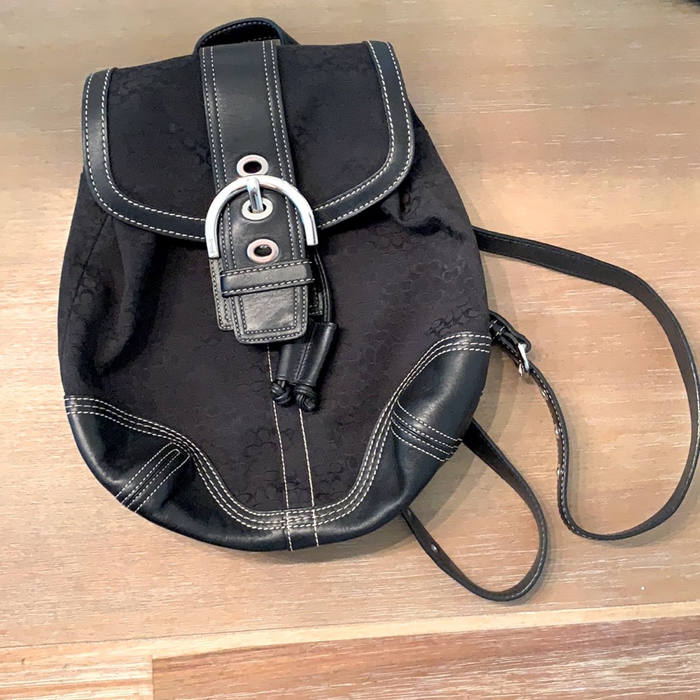Coach small backpack